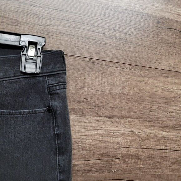 Gap Super Slimming True Skinny Jeans Size 28R Womens Washed Black Denim Stretch - Picture 6 of 15